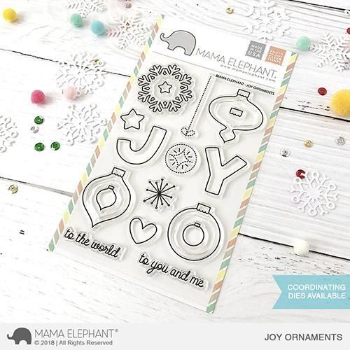 JOY ORNAMENTS stamp set