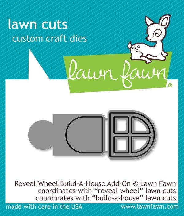 Reveal Wheel Build-A-House Add-On Lawn Cuts Custom Craft Die