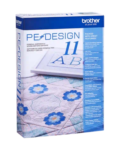 Brother PE Design 11 embroidery software