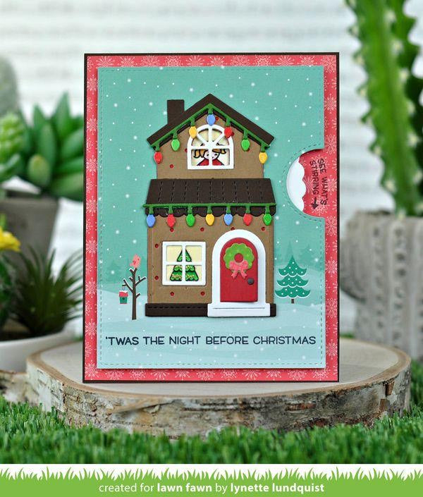 Tiny Christmas - Lawn Fawn Clear Stamps 3"X2"