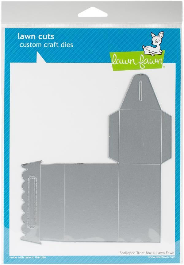 Scalloped Treat Box -  Lawn Cuts Custom Craft Die