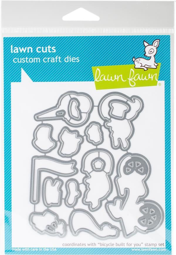 Bicycle Built For You  Lawn Cuts Custom Craft Die
