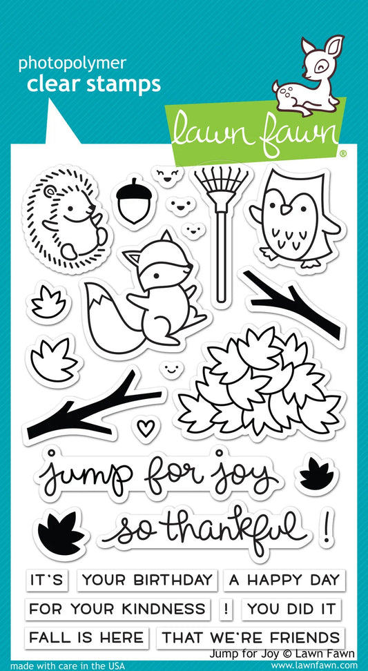 Jump For Joy  Lawn Fawn Clear Stamps 4"X6"