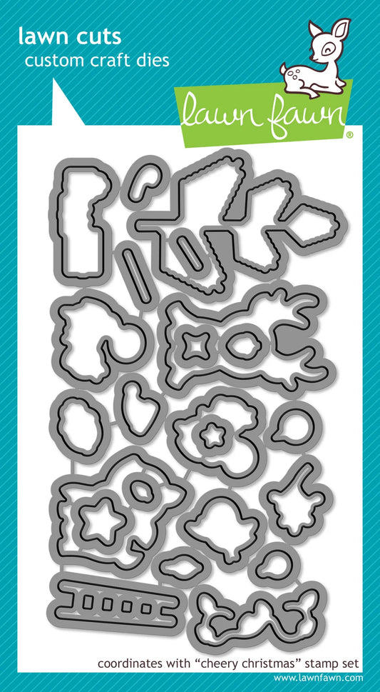 Cheery Christmas  Lawn Cuts Custom Craft Die