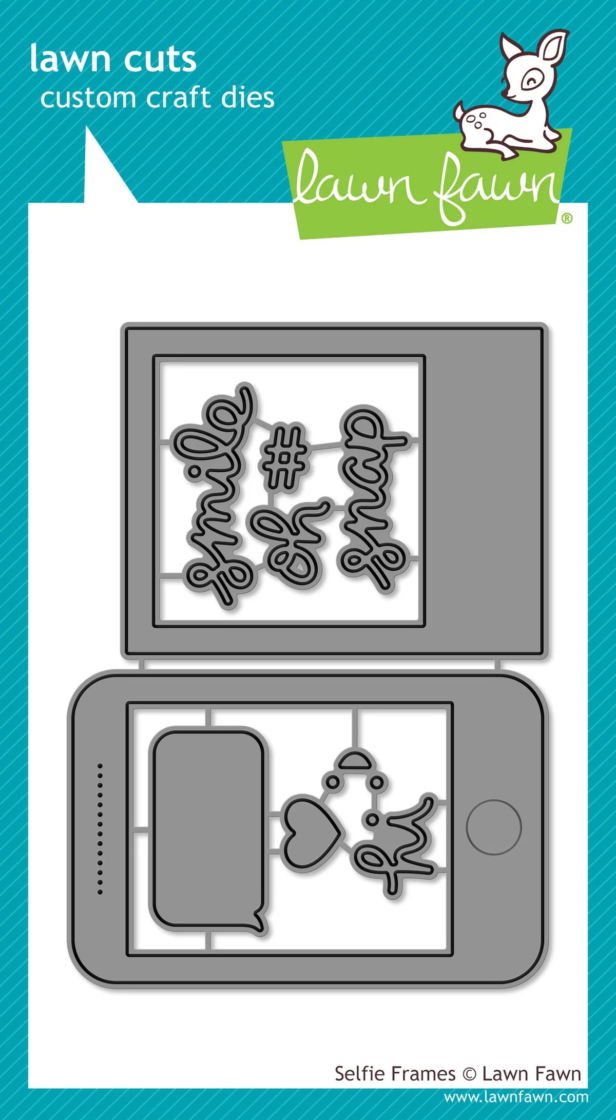 Selfie Frames  Lawn Cuts Custom Craft Die