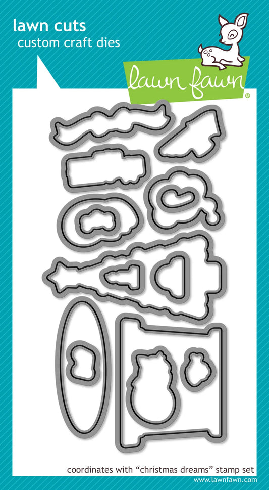 Christmas Dreams Lawn Cuts Custom Craft Die