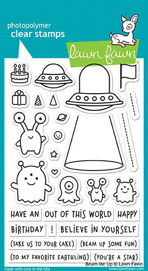 Beam Me Up Stamp Set