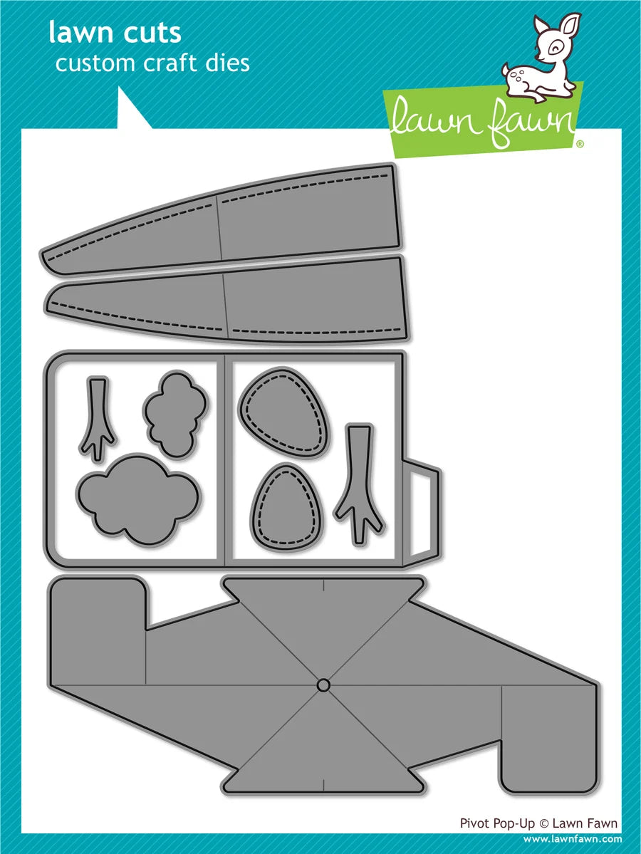 Pivot Pop-Up  Lawn Cuts Custom Craft Die