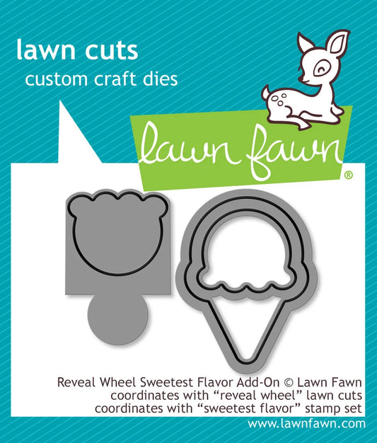 Reveal Wheel Sweetest Flavor  Lawn Cuts Custom Craft Die