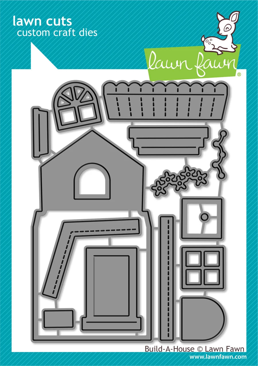 Build-A-House Lawn Cuts Custom Craft Die