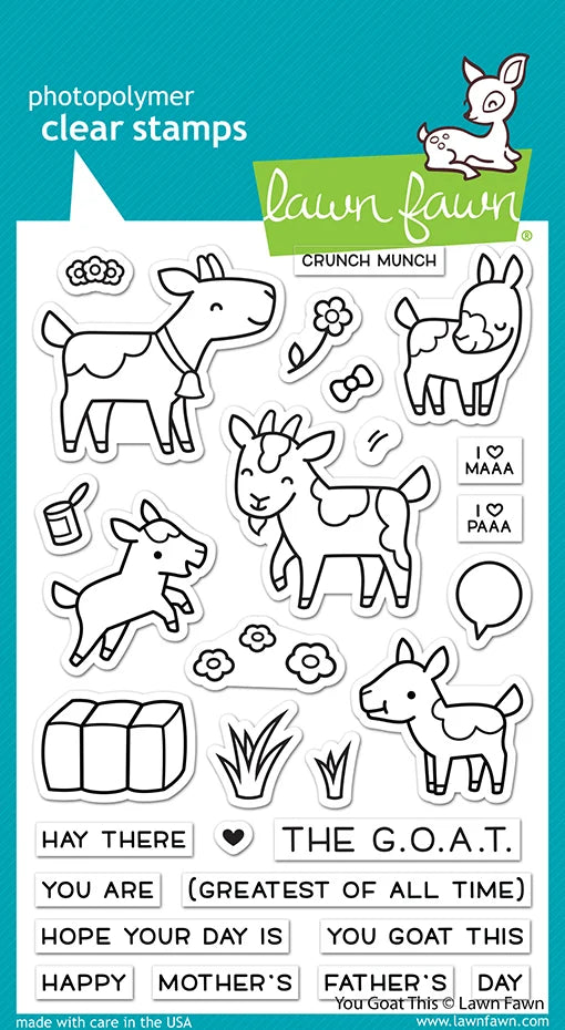 you goat this  stamp set