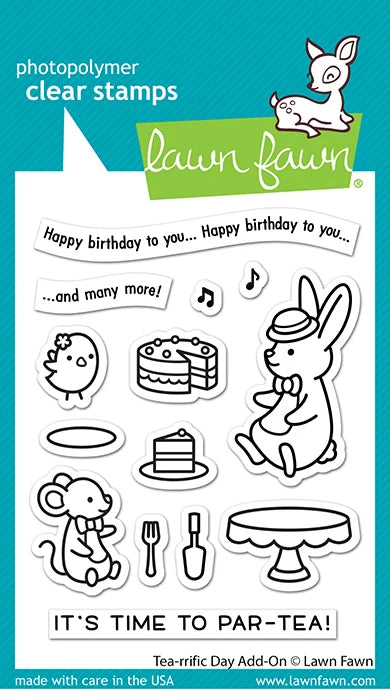 tea-rrific day add-on stamp set