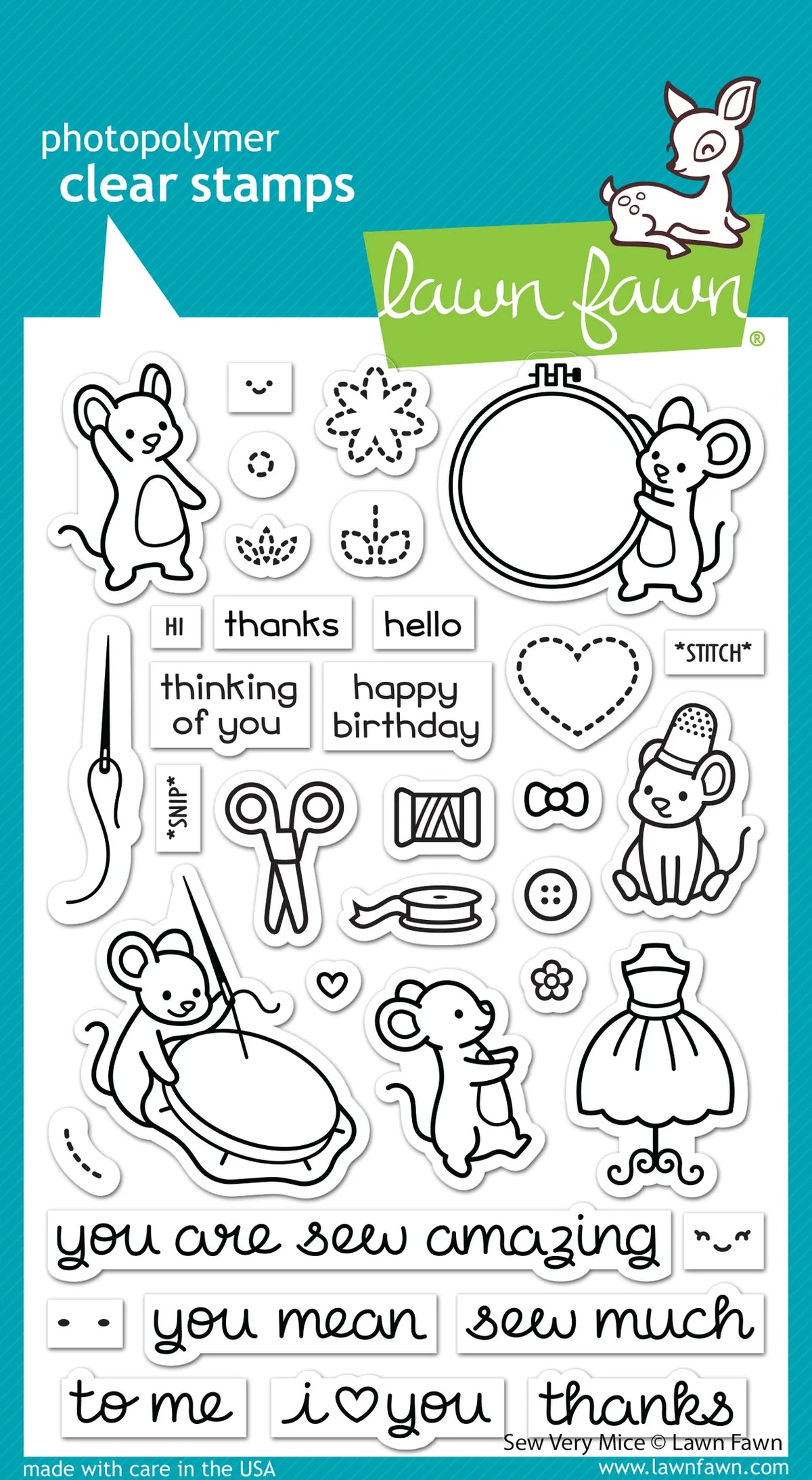 sew very mice