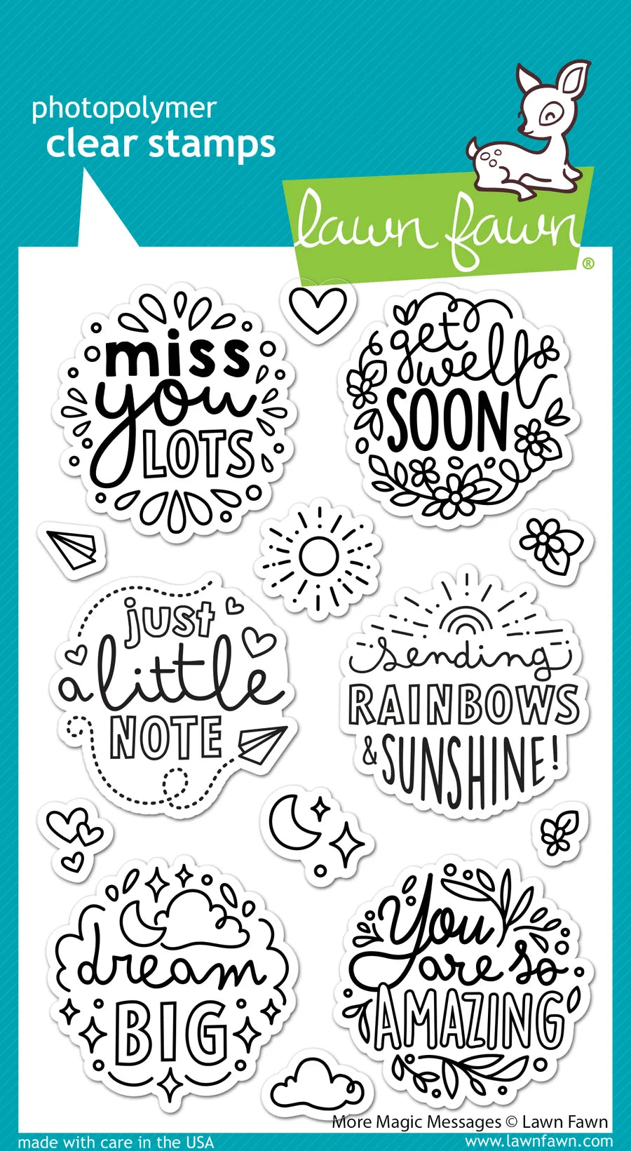 more magic messages stamp set
