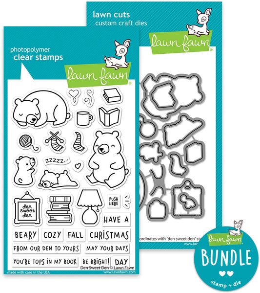 Den Sweet Den - Stamp Set & Lawn Cuts