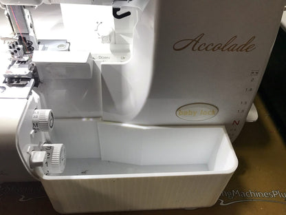 Thread catcher for Baby Lock serger