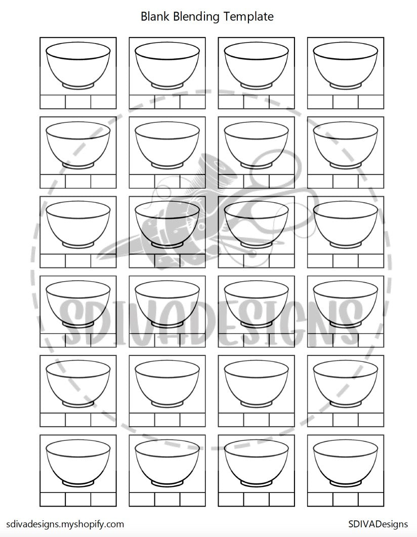 Blank Blending Template