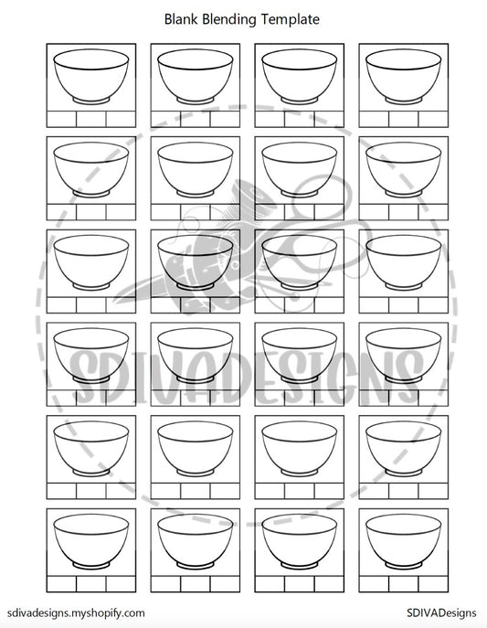 Blank Blending Template