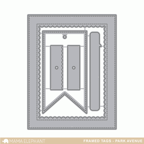 Framed Tags - Park Avenue - Creative Cuts