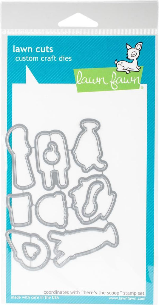 Here's The Scoop  Lawn Cuts Custom Craft Die