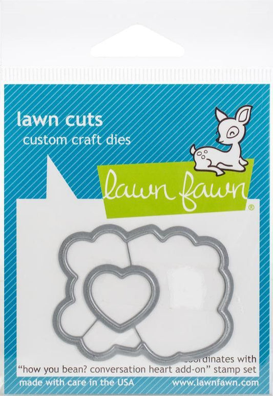 How You Bean?  Hearts Lawn Cuts Custom Craft Die