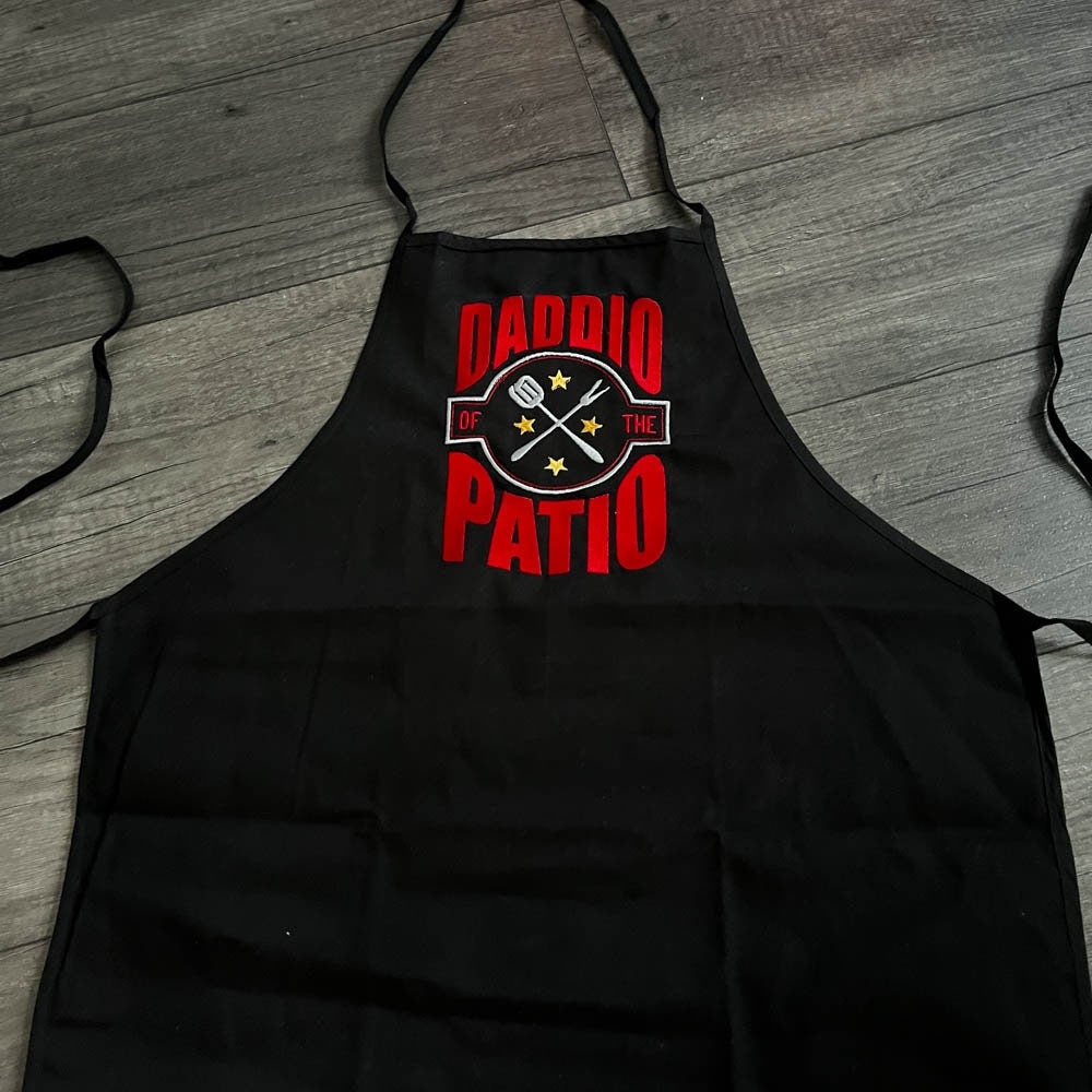 Daddio of the Patio machine embroidery design