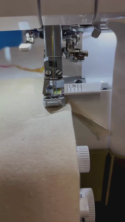 Thread catcher for Baby Lock serger