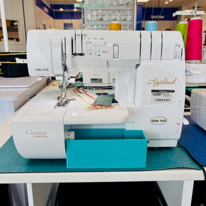 Thread catcher for Baby Lock serger