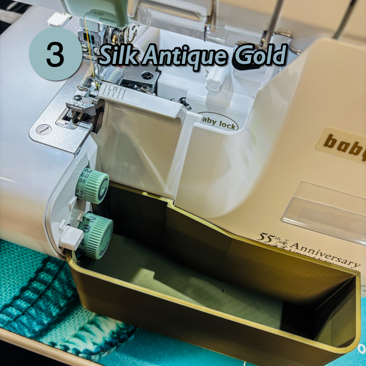 Thread catcher for Baby Lock serger