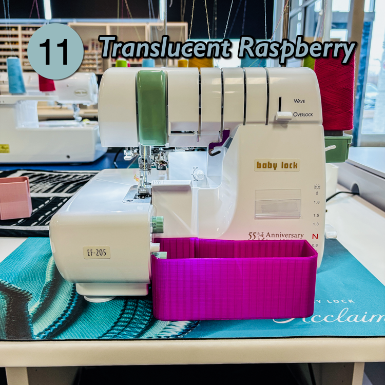 Thread catcher for Baby Lock serger