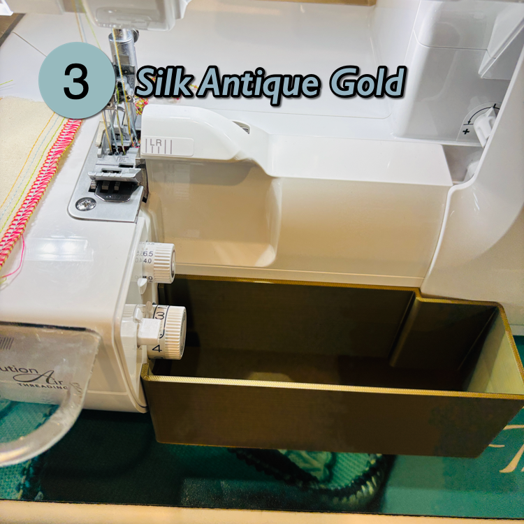 Thread catcher for Baby Lock serger