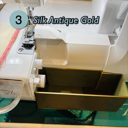 Thread catcher for Baby Lock serger
