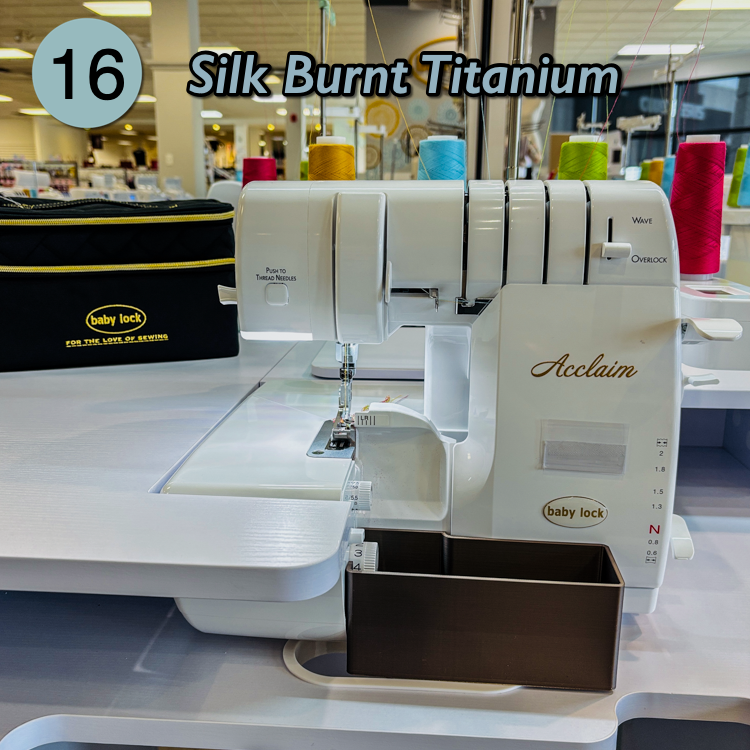 Thread catcher for Baby Lock serger