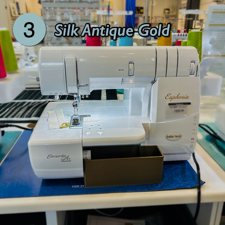 Thread catcher for Baby Lock serger