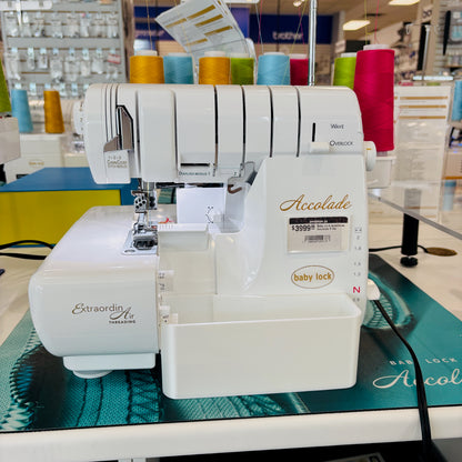 Thread catcher for Baby Lock serger